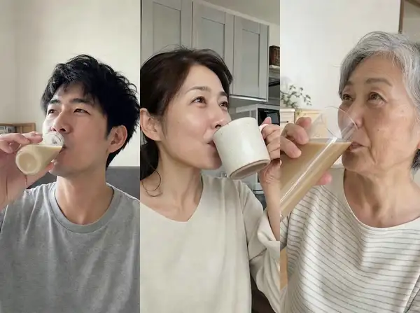年齢・性別を問わず飲めます